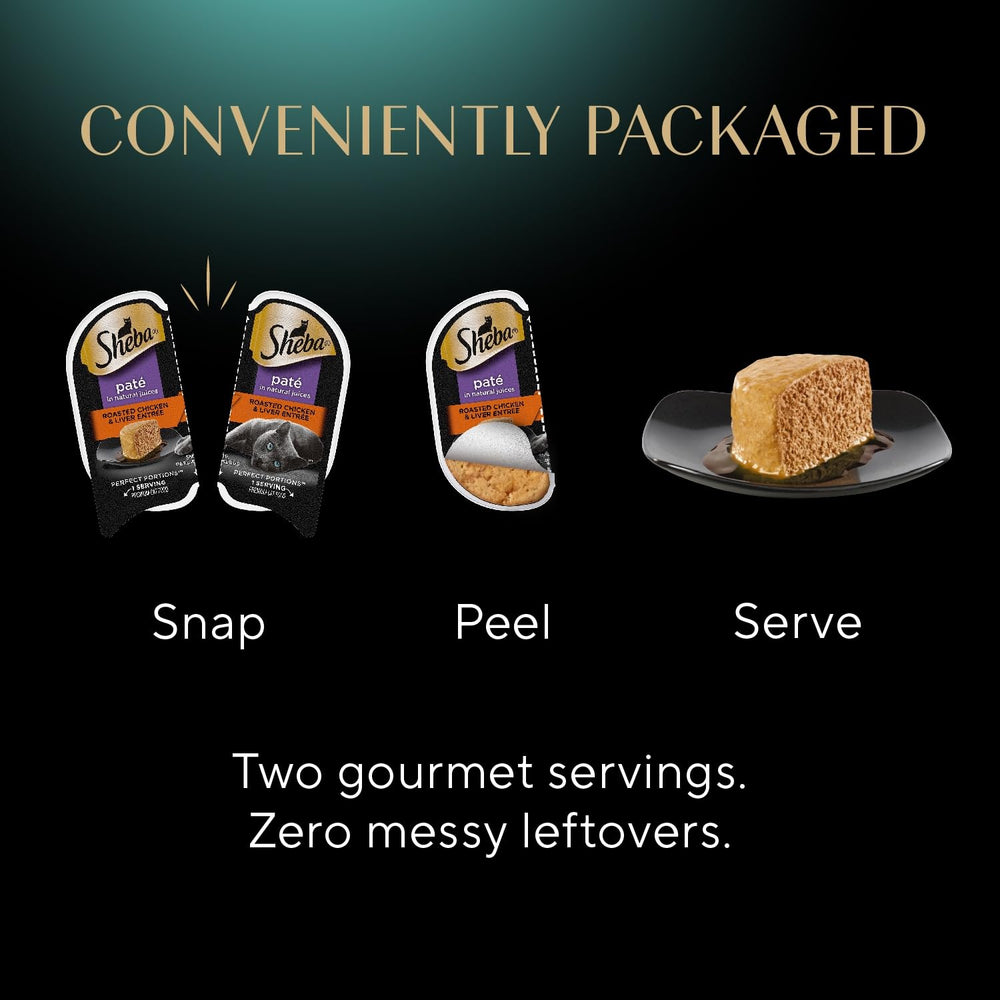 Sheba Perfect Portions Pate: ingredientes seleccionados de todo el mundo