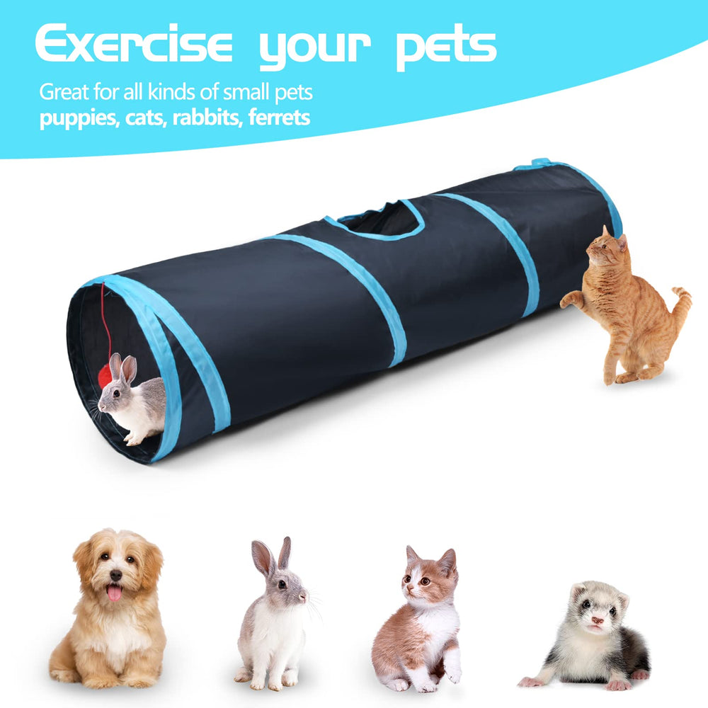 Túnel Sheldamy para gato portátil perfecto para viajes.