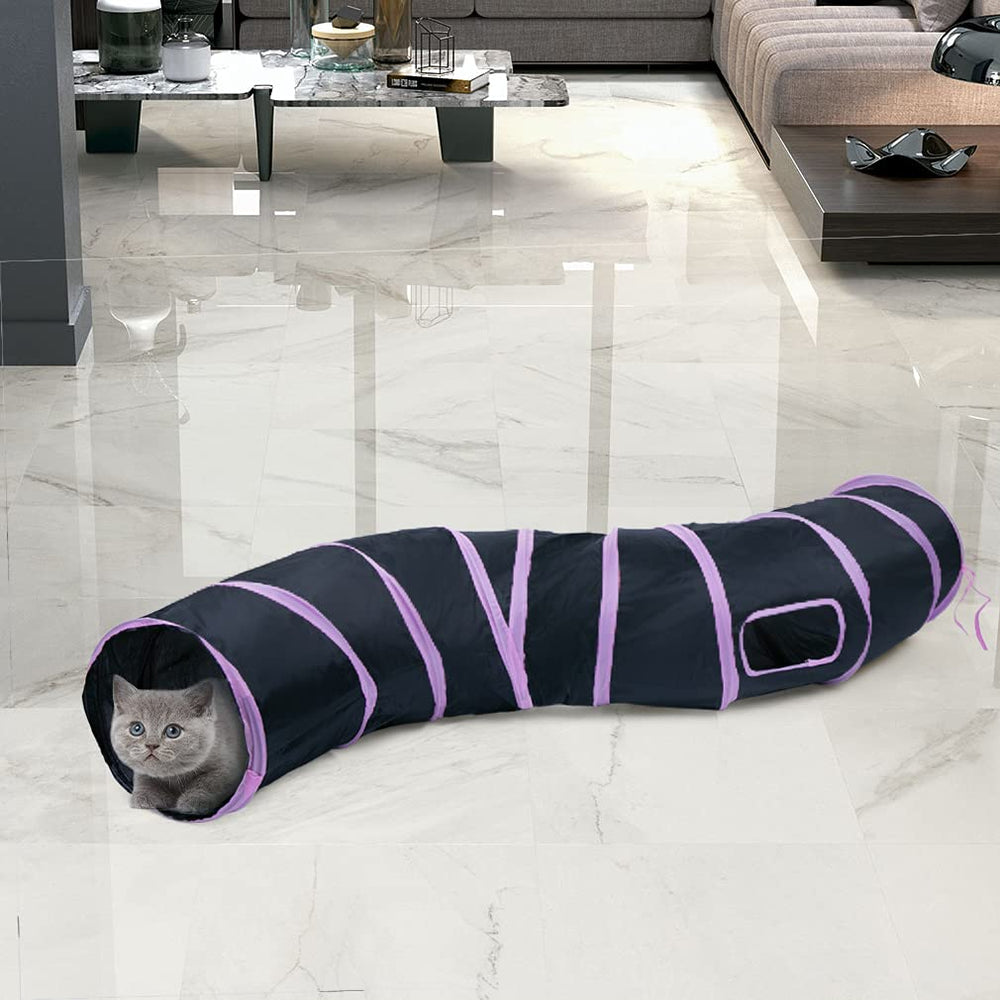 Sheldamy tunel gato: uso en interiores para juego y descanso.