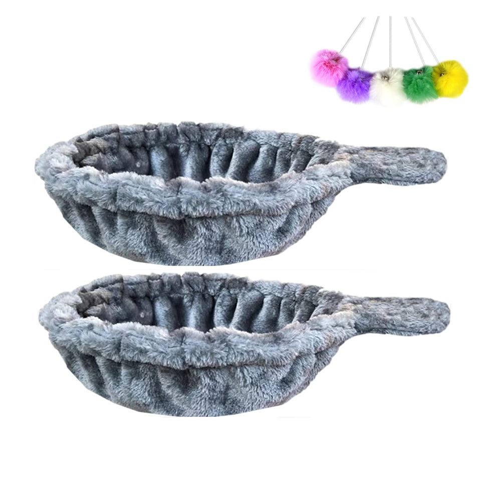 SHENGOCASE cat hammock 146-diameter gray provides a cozy lounging spot for cats.
