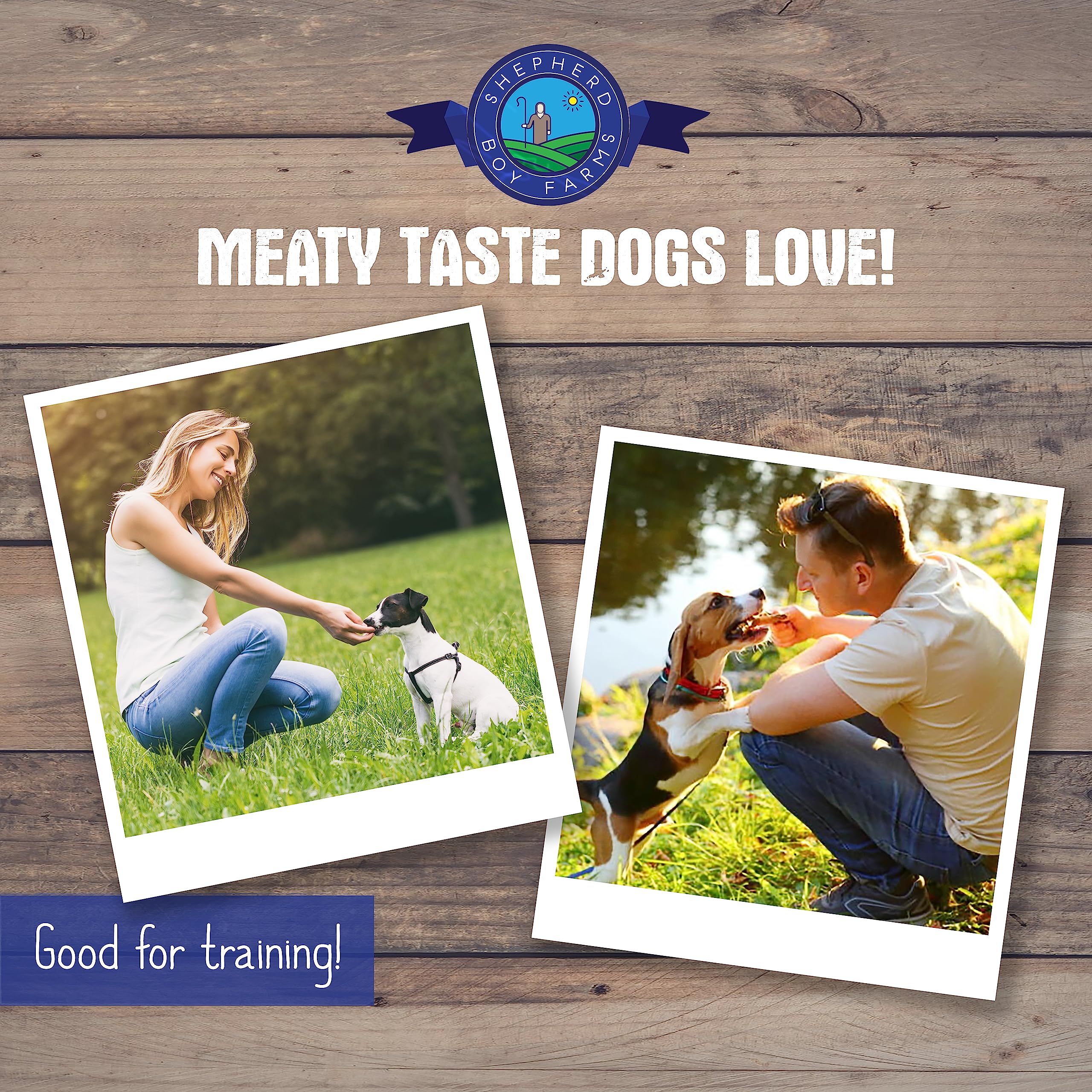 Shepherd Boy Farms sabor intenso para perros y gatos