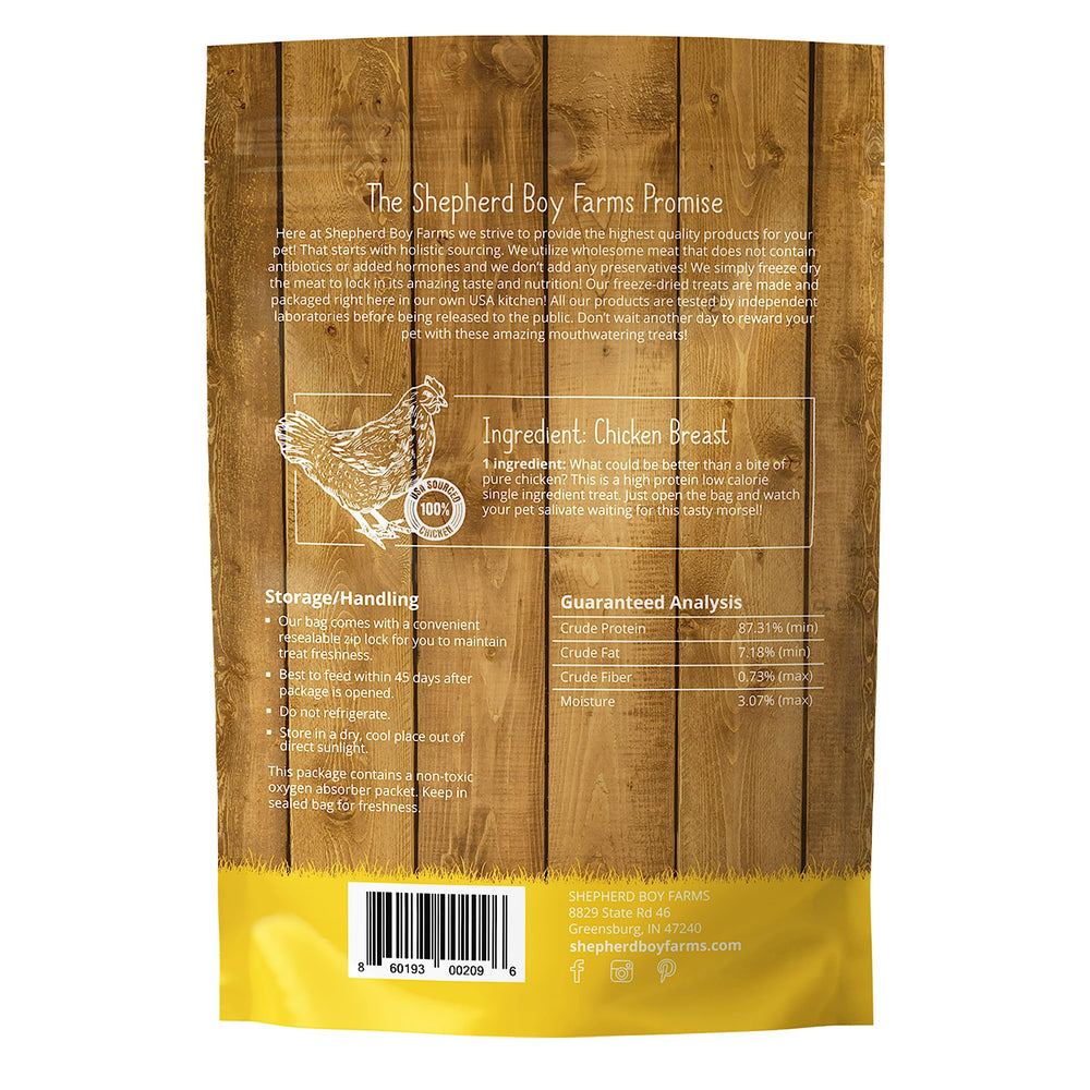 Apto para perros y gatos, ideal como premio de entrenamiento o snack diario.