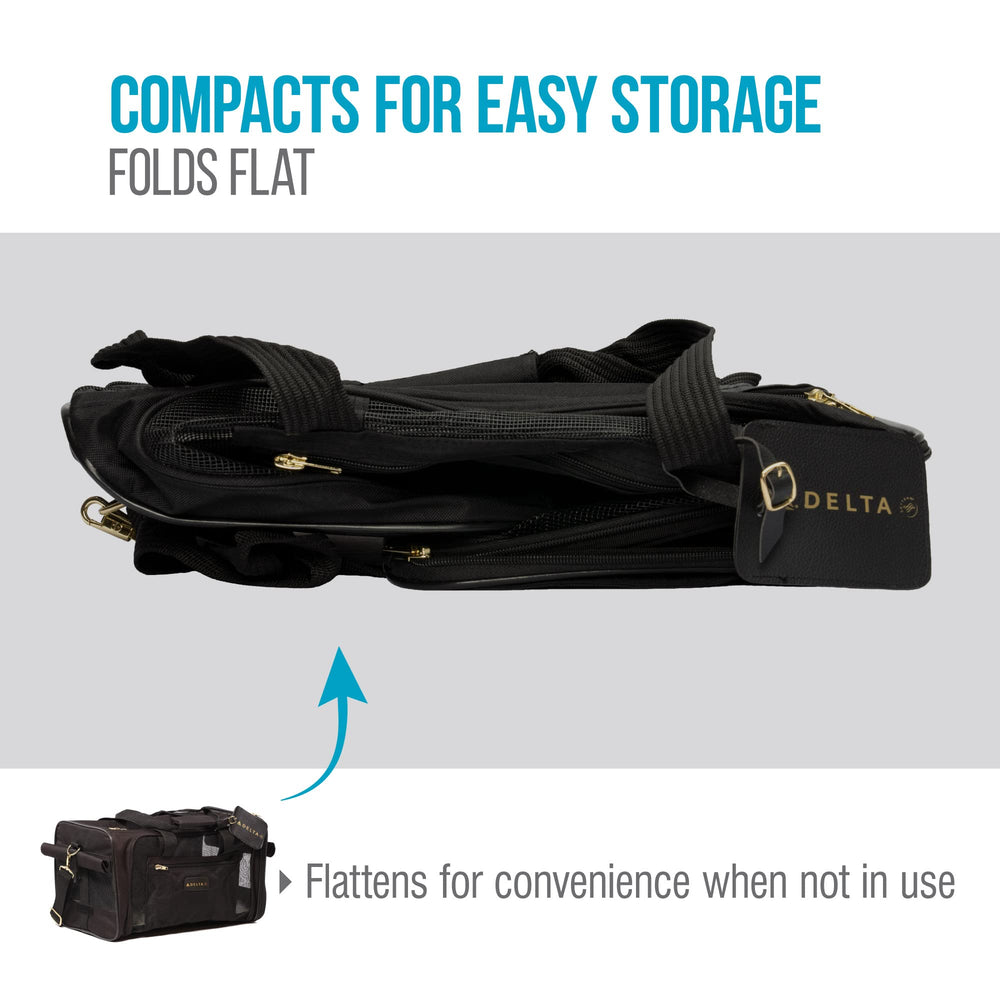 Sherpa Delta Deluxe mediano, capacidad para mascotas hasta 16 libras