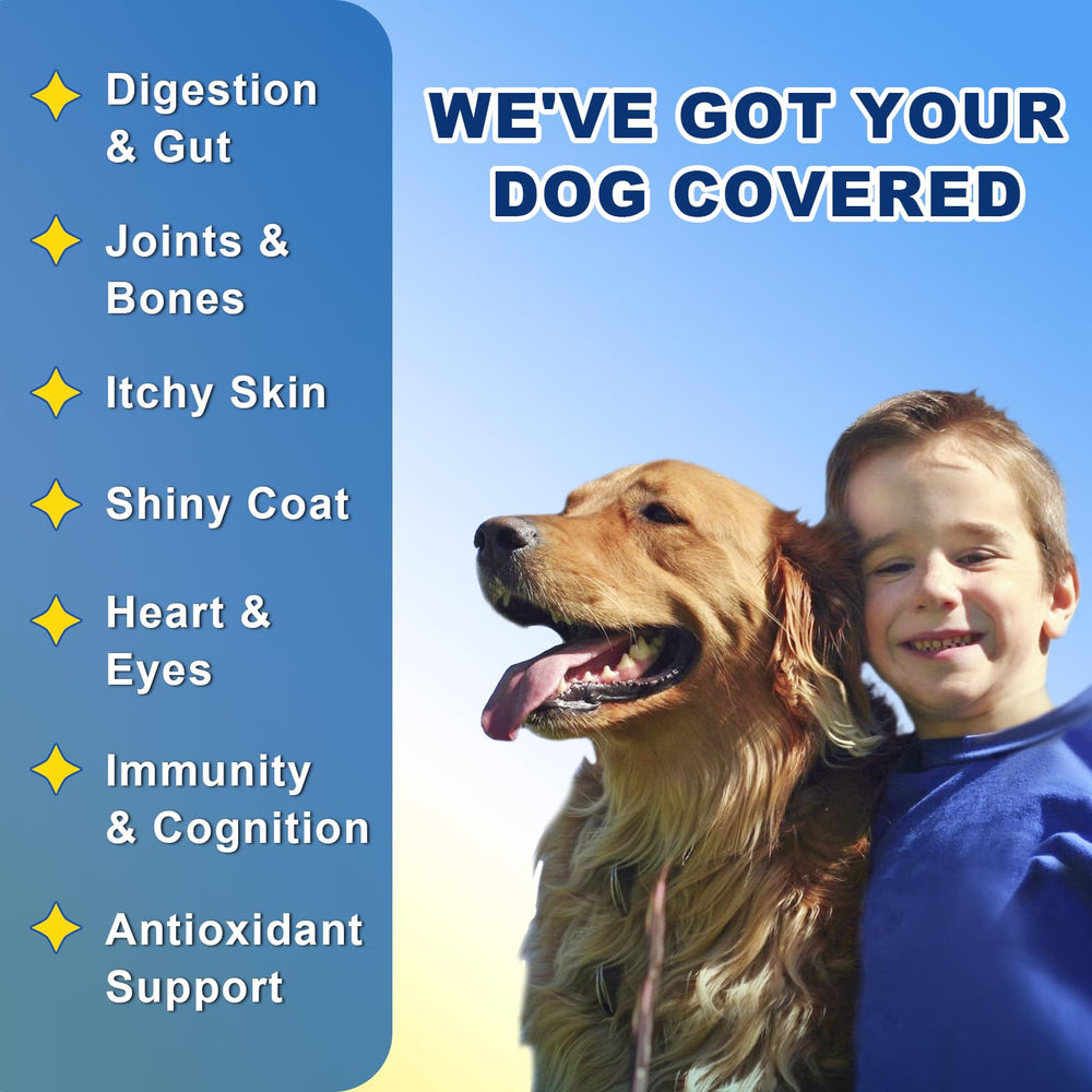 shinepaws polvo multivitaminico con probioticos para la salud intestinal