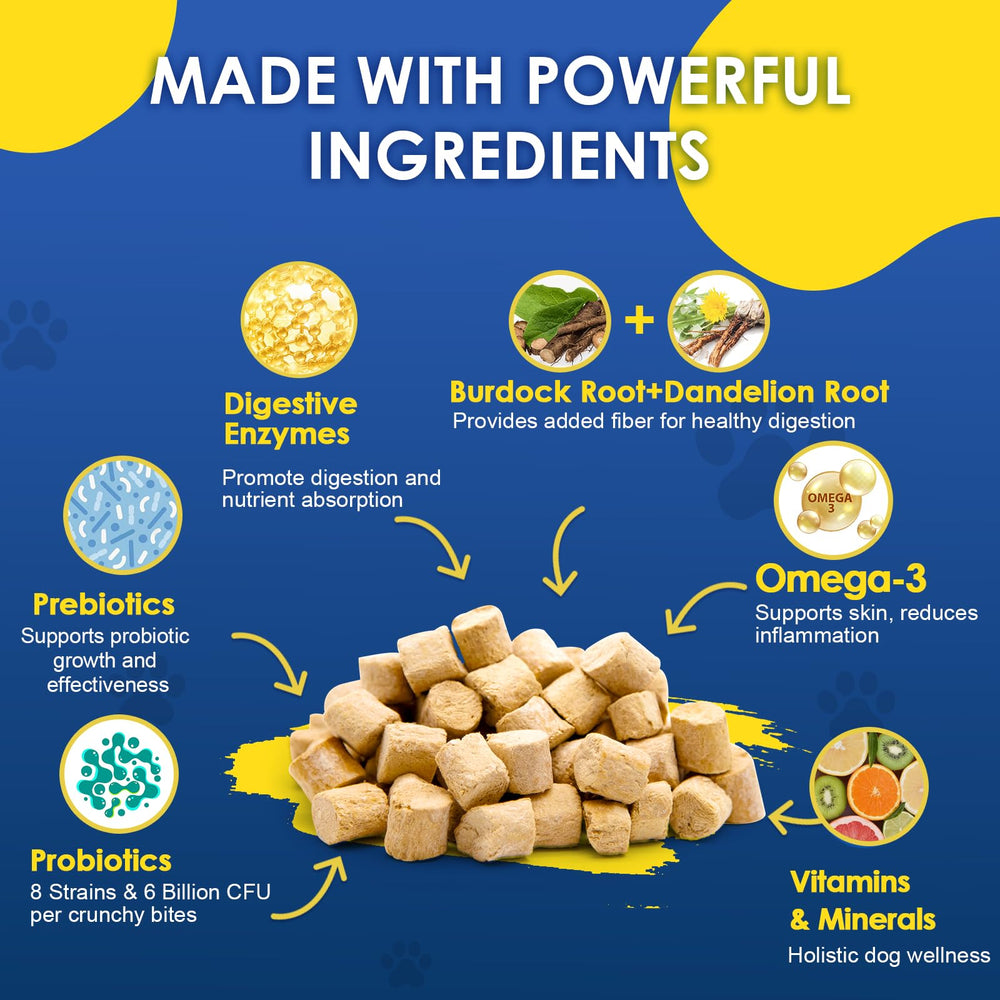 SHINEPAWS Probiotics sabor pollo natural para mayor aceptación