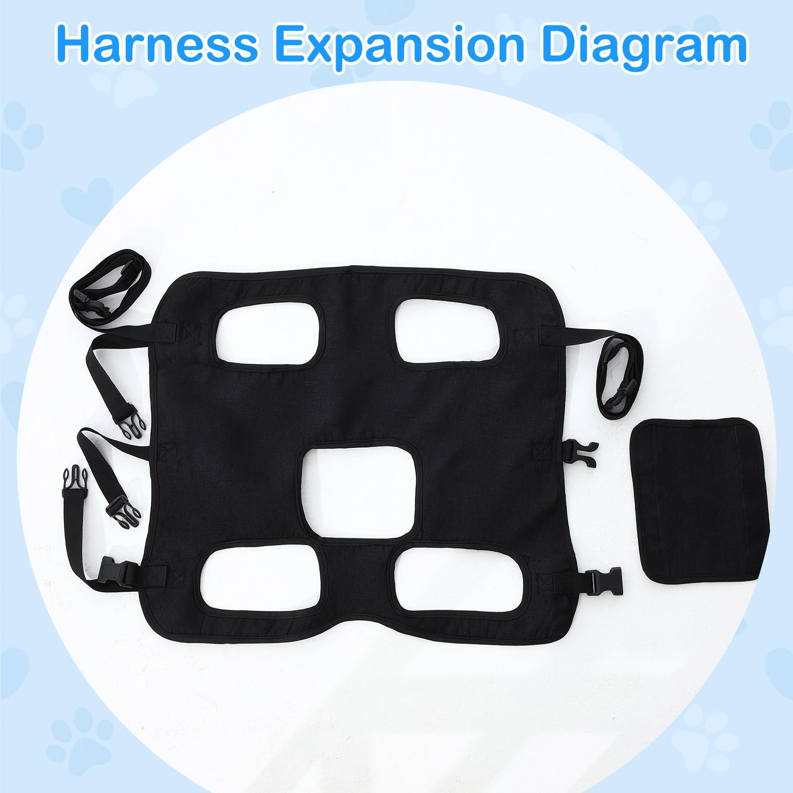 Shinylin accesorio de emergencia para perro: ideal para excursiones al aire libre