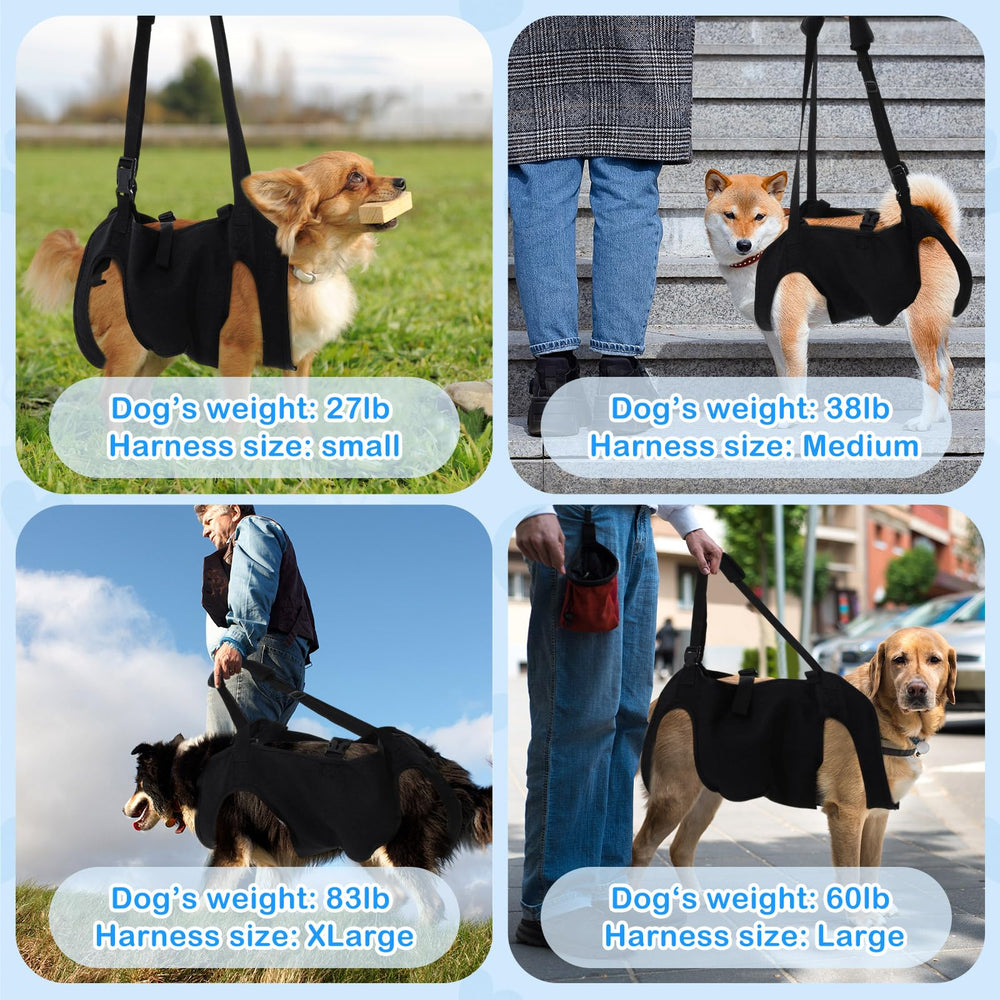 Shinylin arnés levanta-perro ajustable: comodidad y control al mover a tu mascota