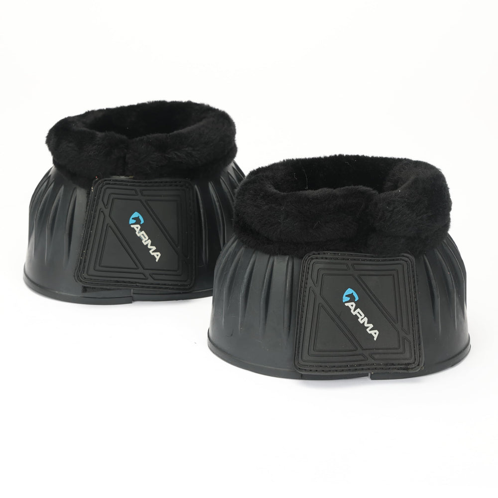 Shires ARMA bota frontal con forro de felpa para protección del casco