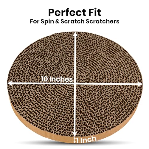 Shizhoo cartón reciclado natural para rascar, superficie duradera para gatos.