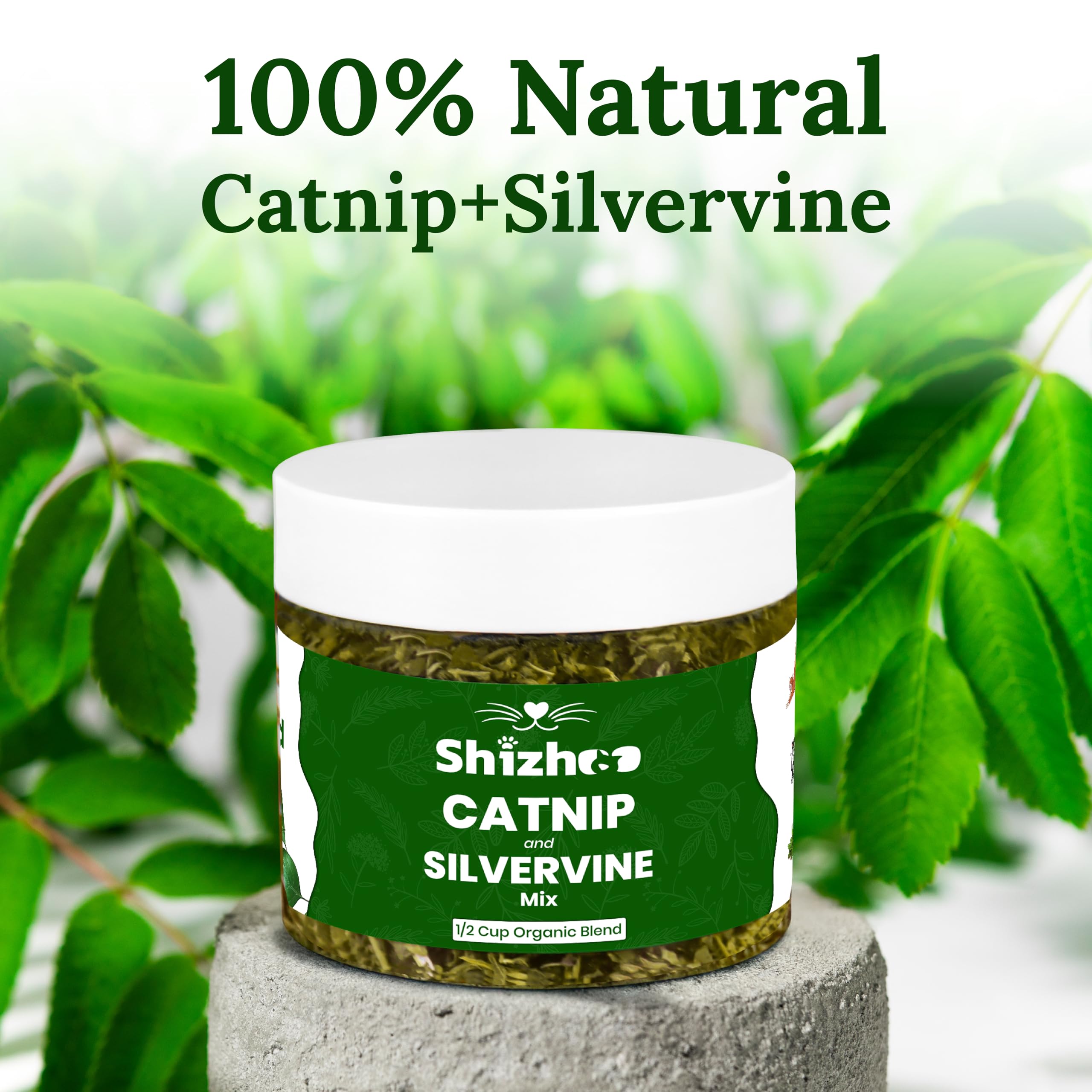Shizhoo juguete para gato con mezcla vid plata