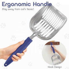 Showvigor malla profunda con borde suave, separa residuos de manera eficiente.