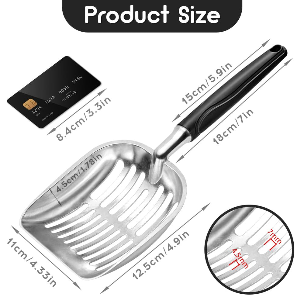 Showvigor pala con mango plástico ergonómico para uso cómodo diario