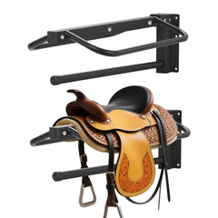 Sidasu 2 Pack Soporte para monturas montado en pared, estabilidad para sillas de montar