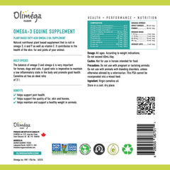 Signé Caméline Aceite de camelina para caballos: vertido para ración fácil