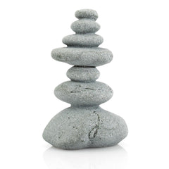 SiissaPeksid decoracion acuario piedras zen apiladas para un acuario calmante