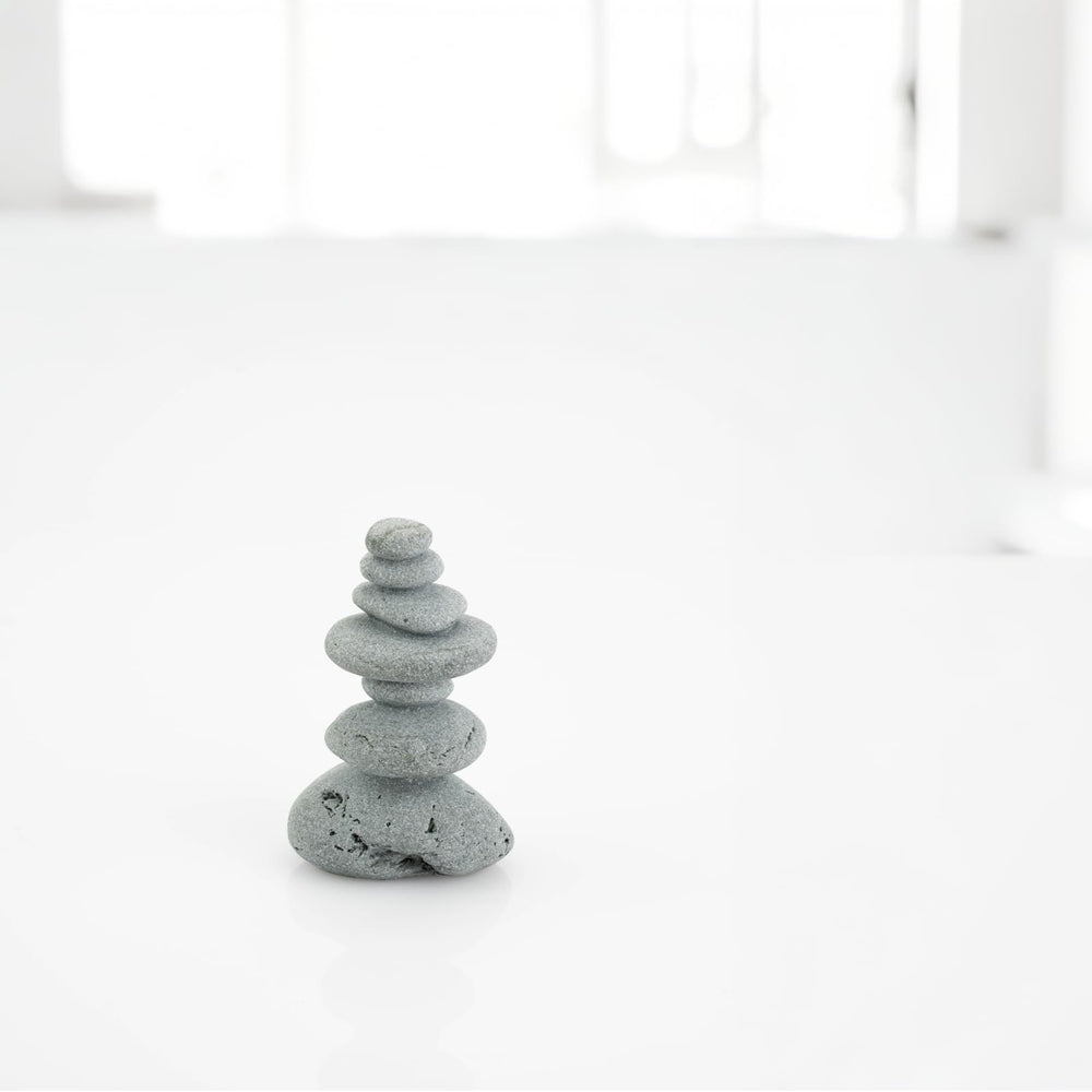 SiissaPeksid micro-paisaje piedras zen detalle realista para interiores