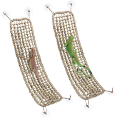 Silkfly hamacas para dragón barbudo, dos piezas para descanso cómodo.