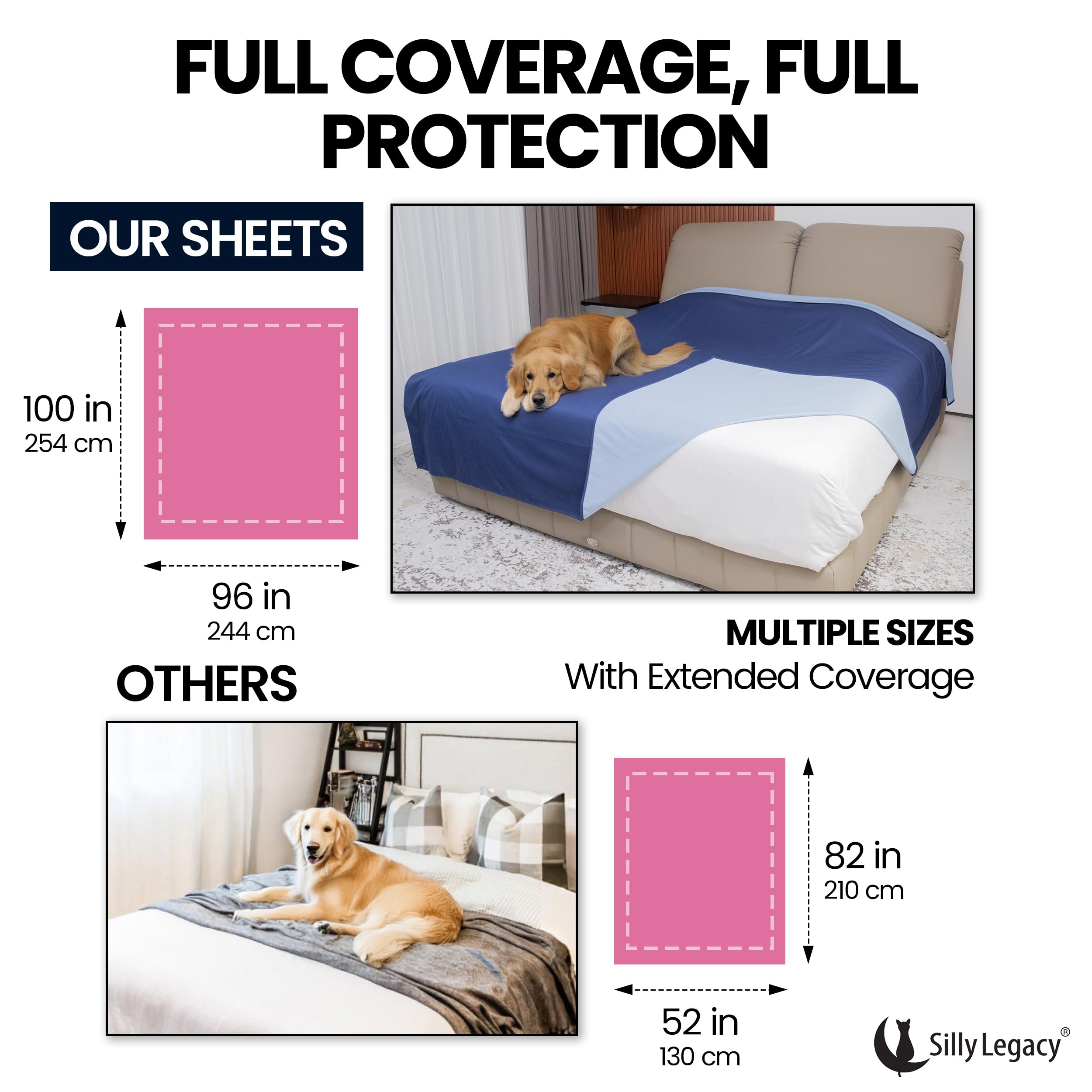 Diseño reversible SILLY LEGACY, dos tonos para decorar y combinar