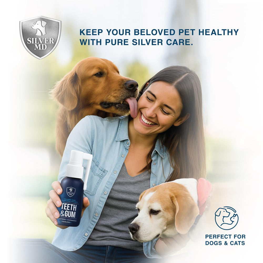 Etiqueta SilverMD con nano plata destacando seguridad y calidad.