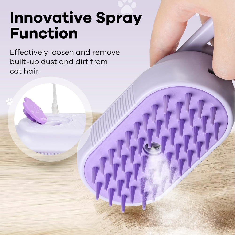 Cepillo de vapor SILVLF para gato limpieza profunda del pelaje.