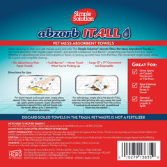 Abzorbitall con barrera Yuck: protección frente a derrames sin contacto directo.