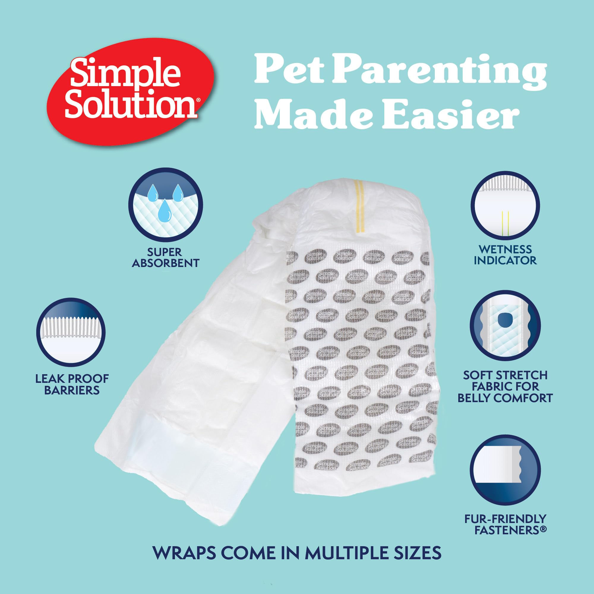 Barrera impermeable Simple Solution para evitar escapes de orina