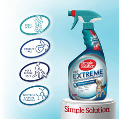 Simple Solution Extreme: limpieza de tapicerías y alfombras con acción enzimática.