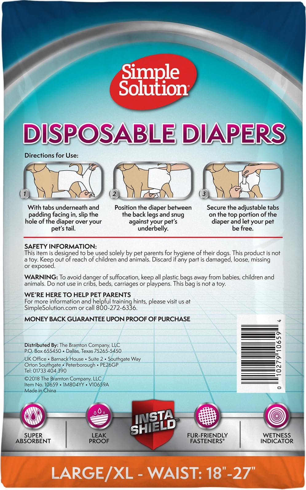Confort y durabilidad de Simple Solution para perros grandes durante visitas al veterinario.