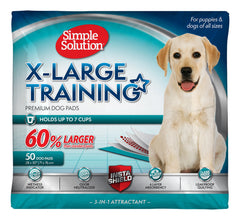 Tapete higiénico Simple Solution XXL 28x30 para perros, higiene y comodidad