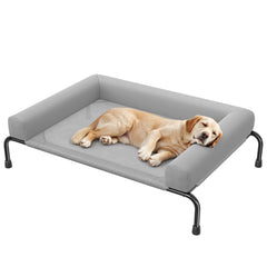 Simple Trending cama-elevada para perro grande con enfriamiento, ideal para exterior.