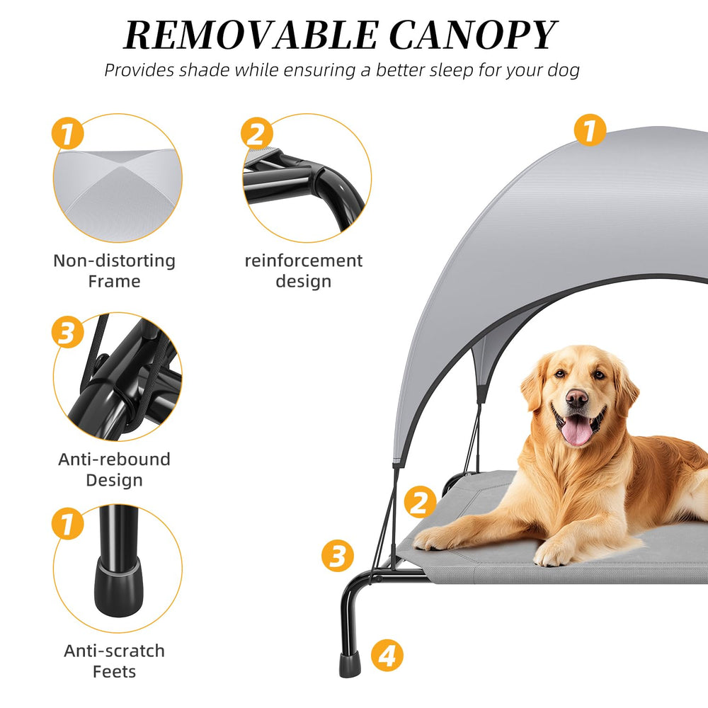 Simple Trending cama con dimensiones amplias, apta para Labrador y similares
