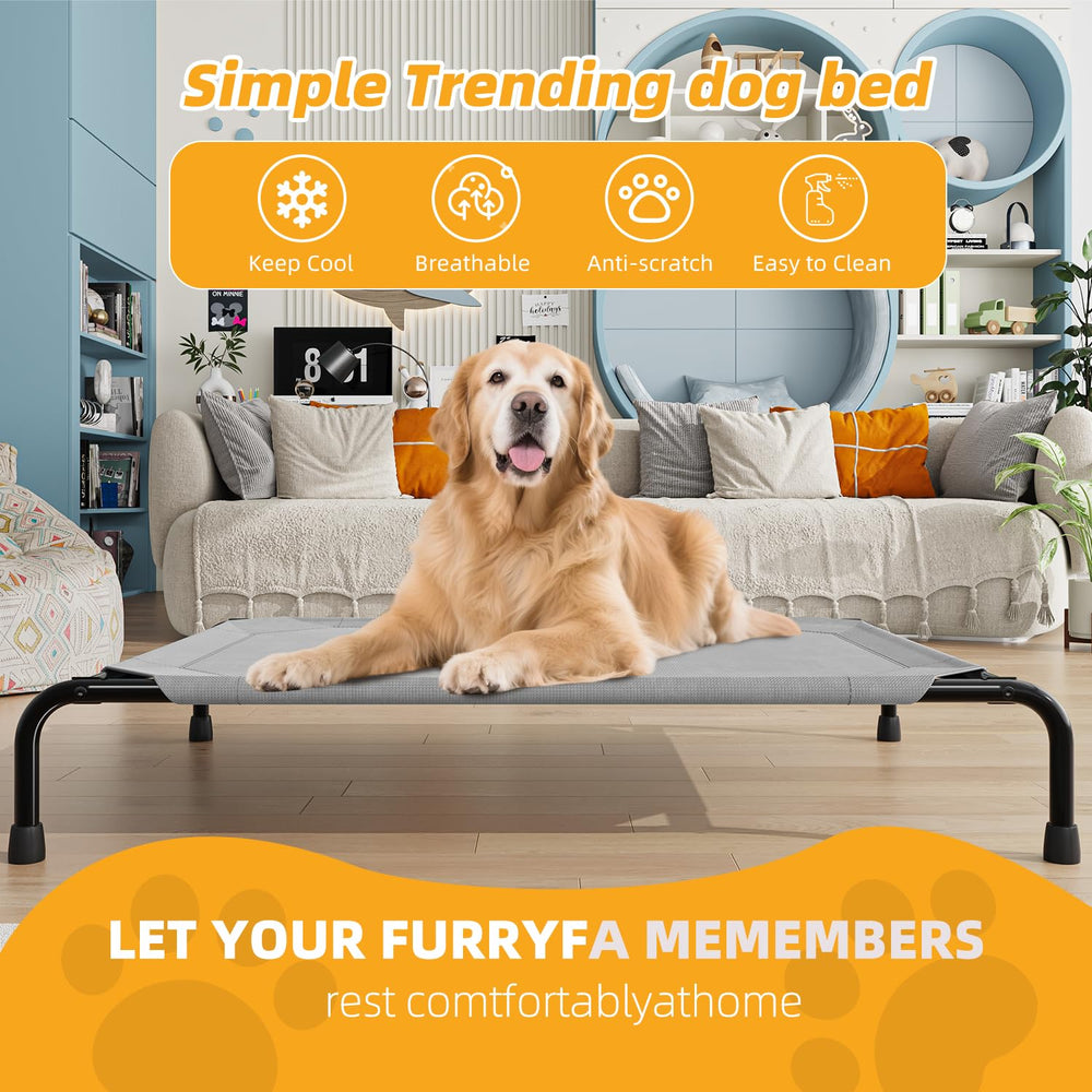 Simple Trending cama elevada impermeable, protección contra la humedad para exteriores