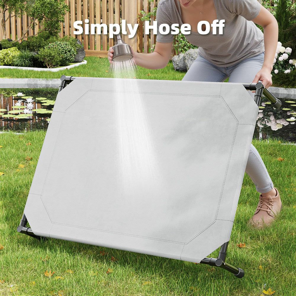 Guía de montaje rápido de Simple Trending para cama elevada