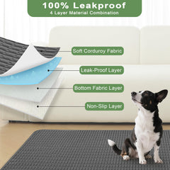 Sinotalent almohadillas de uso múltiple para perros, jaulas, camas y coches.