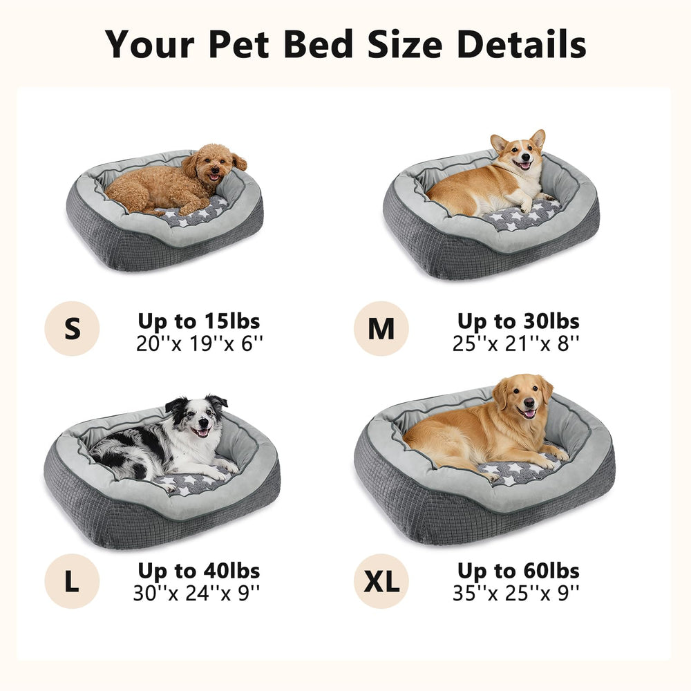 Cama SIWA MARY lavable a máquina para cuidado fácil.