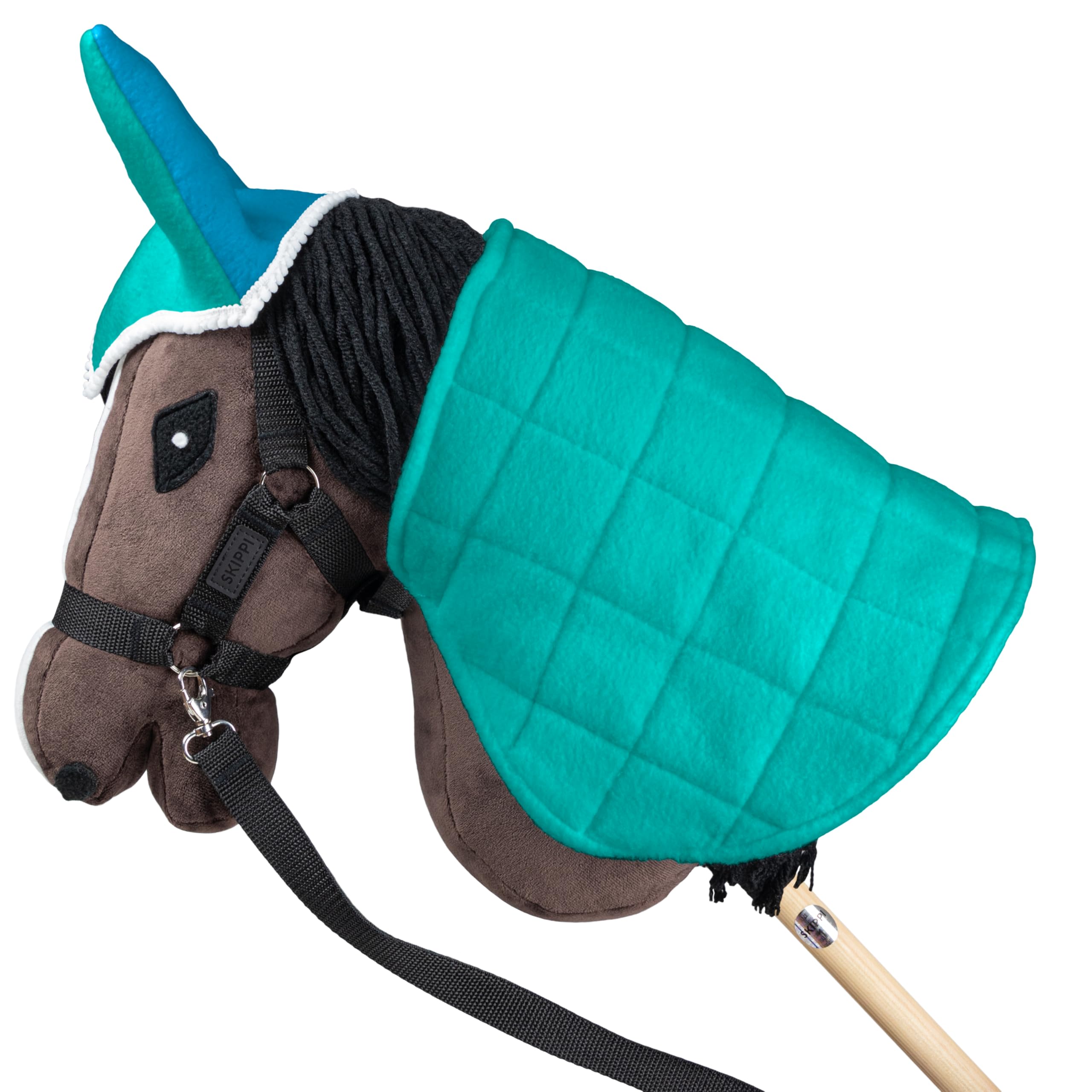 Orejas protectoras de 17x15 cm en la funda SKIPPI para realismo.