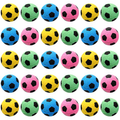 Bolas Skylety de fútbol para gato en 32 colores brillantes para atraer su atención