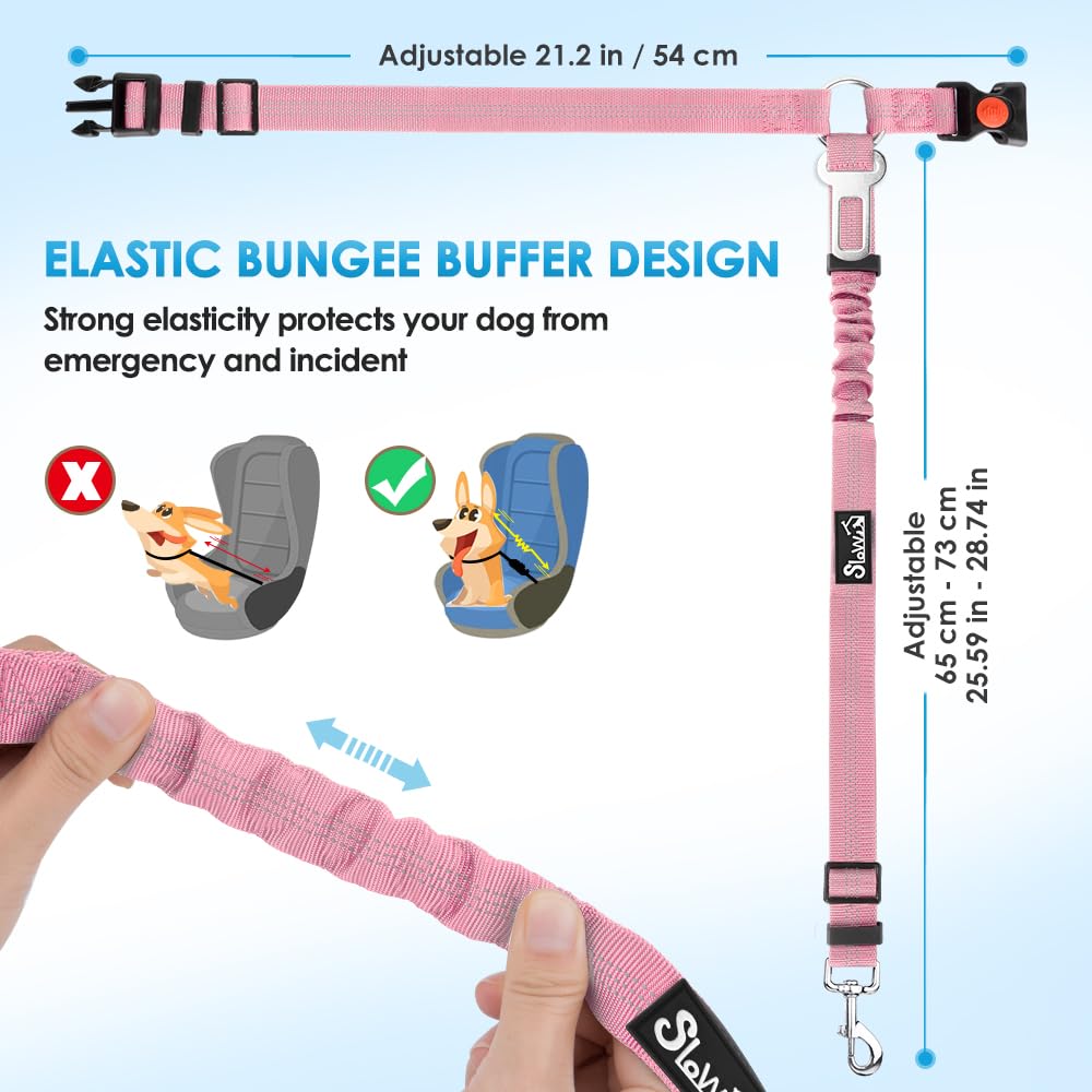 SlowTon longitud ajustable de 20-27 pulgadas para libertad y seguridad.