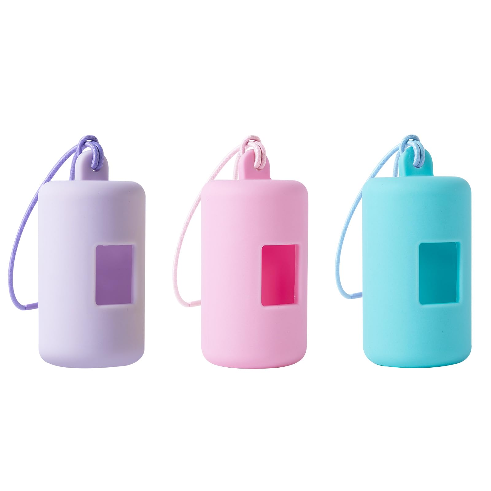 SLSON 3Pack portabolsas de caca en correa, práctico para paseos limpios.