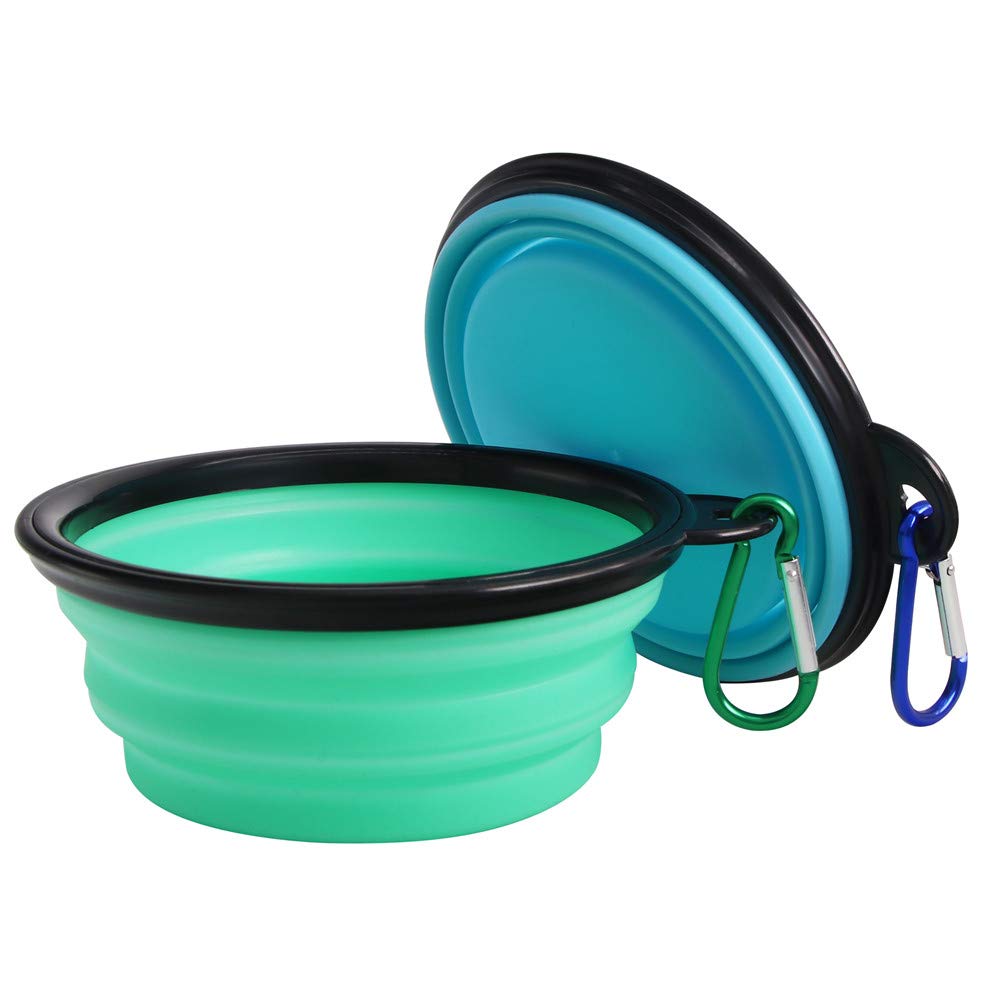 Cuenco portátil SLSON con mosquetón para enganchar a cinturón o mochila.