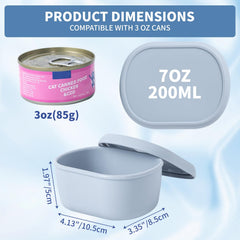 SLSON tapas herméticas para latas de 65mm evitan derrames en la nevera.