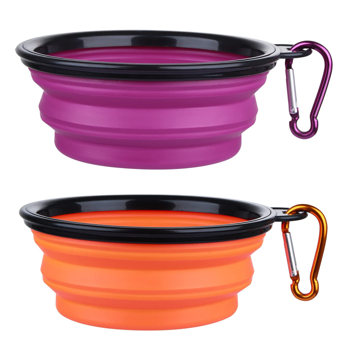 Tazón colapsable SLSON para agua de perro, ideal para viajes y paseos