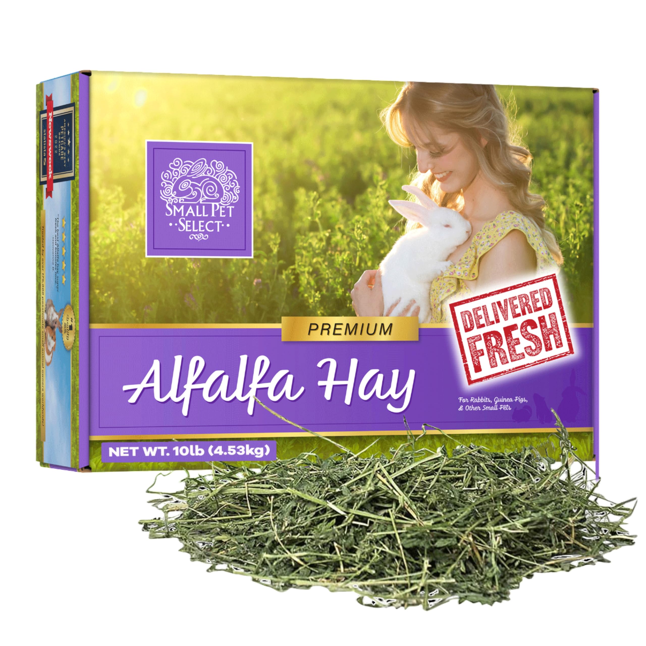 Small Pet Select alfalfa heno para juveniles, favorece crecimiento y desarrollo