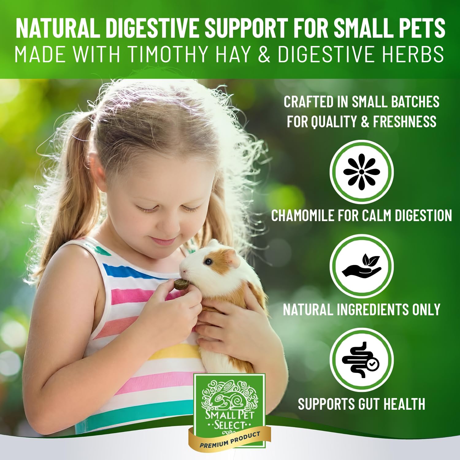 Small Pet Select: biscitos alta fibra a base de heno Timothy para roedores
