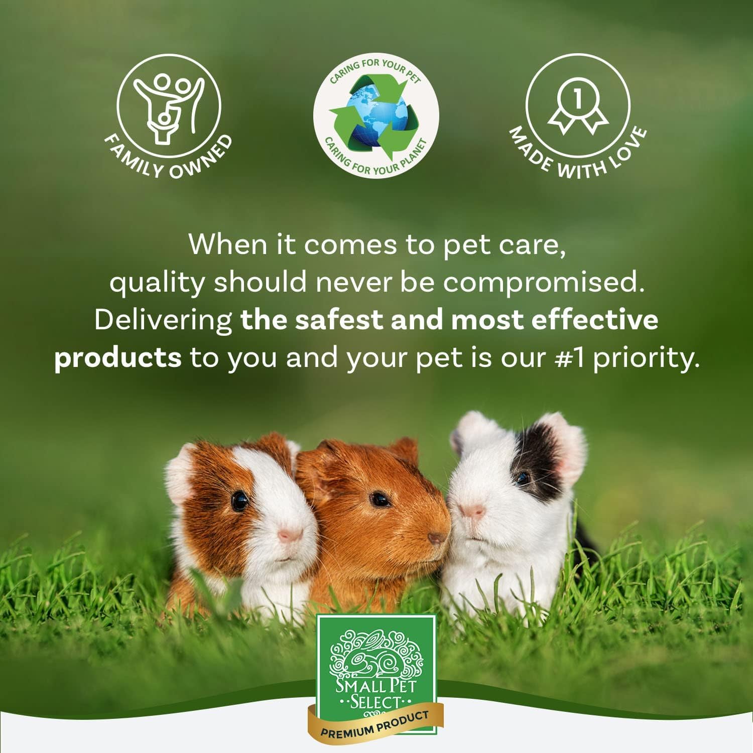Small Pet Select cama de papel no reciclado, opción práctica de desecho.