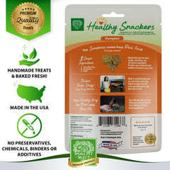 Small Pet Select Snackers Saludables Calabaza: porciones para forraje y enriquecimiento diario.