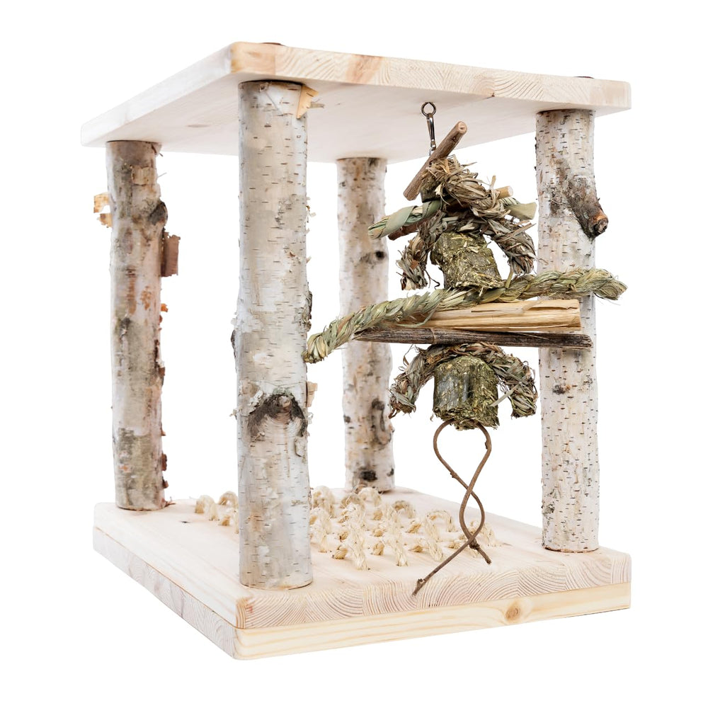 Small Pet Select Wonderland Play Table, vista lateral, promueve exploración y juego seguro.