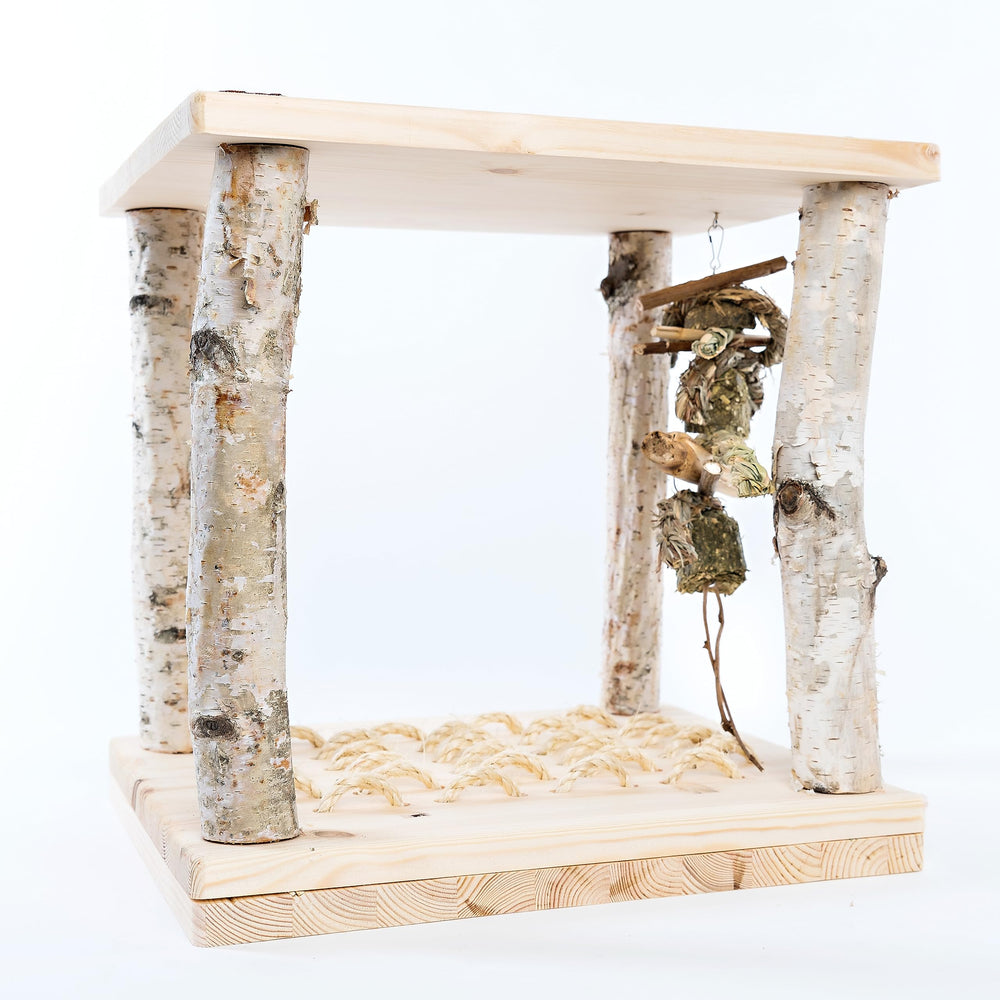 Small Pet Select Wonderland Play Table, zona de excavación, estimula juego interactivo y exploración sensorial.