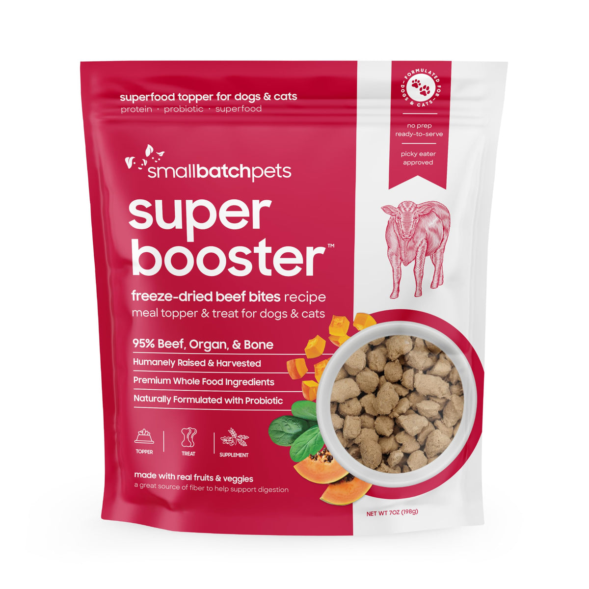 smallbatch-bocados-carne-secado ofrece proteína alta y sabor intenso para perros y gatos