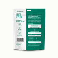 smallbatch higado de cordero deshidratado trozos: fuente de proteína para entrenamiento